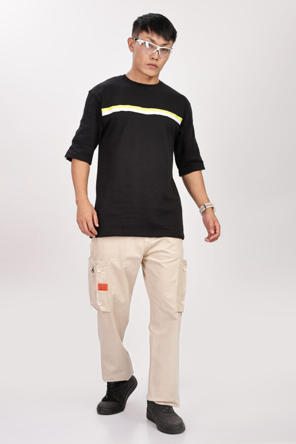 Oversized Black Striped