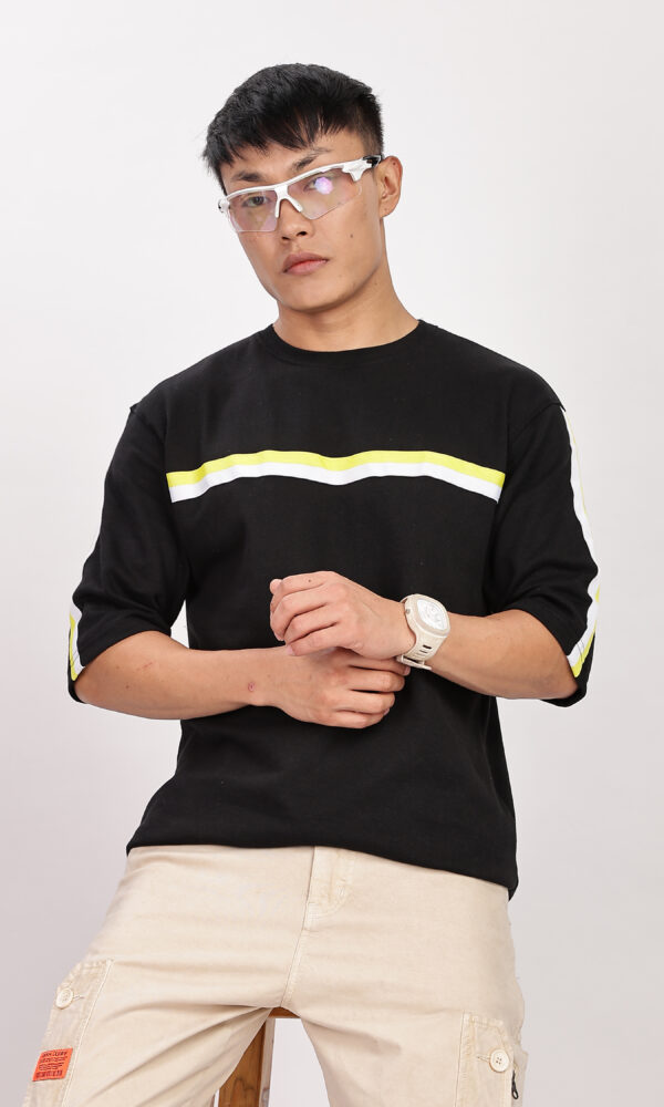 Oversized Black Striped